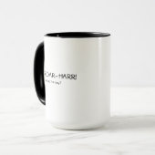 AH-ROAR-HARR Grappige Quote Koffiemok Mok (Voorkant links)