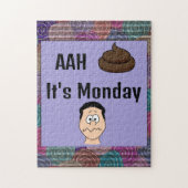 AH S &%# Het is maandag Jigsaw Puzzle Legpuzzel (Verticaal)