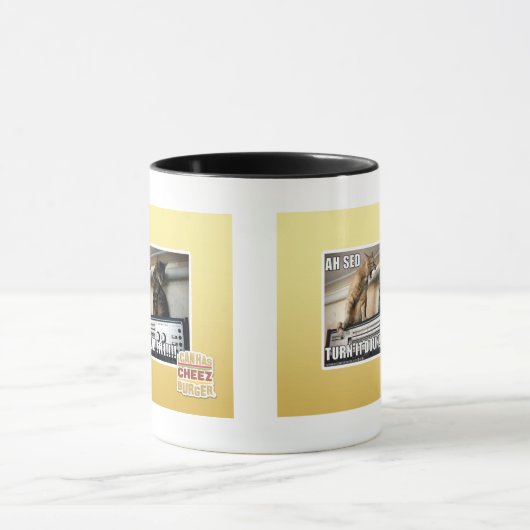 Ah Sed Draai het omlaag! Mok (Midden)