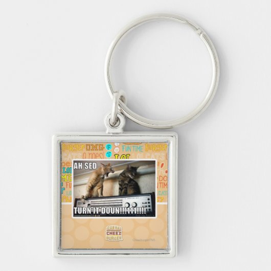 Ah Sed Draai het omlaag! Sleutelhanger (Voorkant)