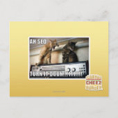 Ah Sed, zet het zachter!! Briefkaart (Voorkant)