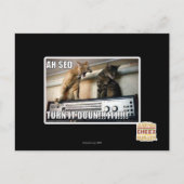 Ah Sed, zet het zachter!! Briefkaart (Voorkant)