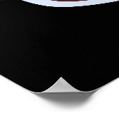 Ah Soy Funny Soy Sauce Pun Dark BG Poster (Hoek)