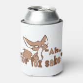 Ah, voor vossenkunst blikjeskoeler (Blikje Voorkant)