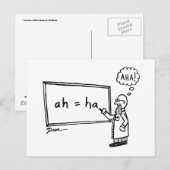 Aha! Briefkaart (Voorkant / Achterkant)