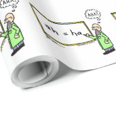 AHA! Cartoon-inpakpapier Cadeaupapier (Rol Hoek)