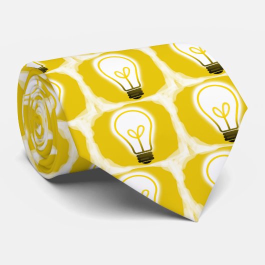 AHA. LIGHT BULB STROPDAS (Opgerold)