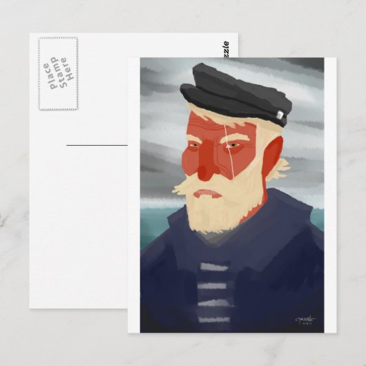 Ahab Briefkaart (Voorkant / Achterkant)