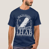 Ahab Whale Watch (Mono) T-shirt (Voorkant)