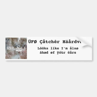 âhæd øf applicóùr ëårs bumpersticker