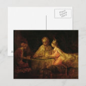 Ahasuerus, Haman en Esther, c.1660 Briefkaart (Voorkant / Achterkant)