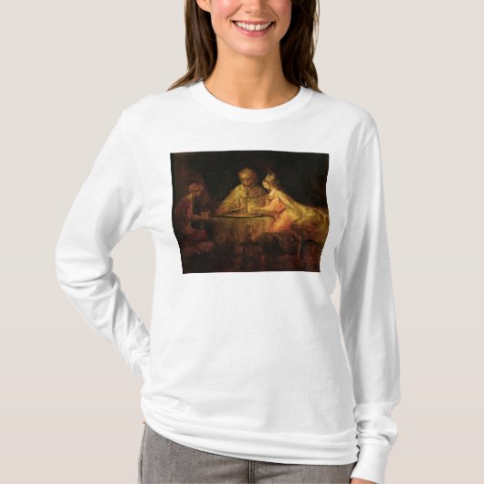 Ahasuerus, Haman en Esther, c.1660 T-shirt (Voorkant)