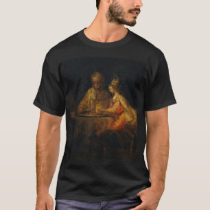 Ahasveros Haman Esther Rembrandt Bijbelse Barok T-shirt