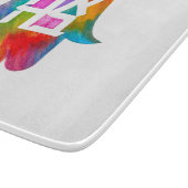 Ahava Hamsa Art Cutting Board Snijplank (Hoek)