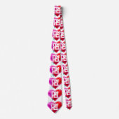 Ahava Heart Art Necktie Stropdas (Voorkant)