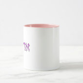 Ahava, Liefde in het Hebreeuws Mok (Midden)