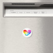 Ahava Love Pride Art Magneet (Insitu (Vaatwasser))
