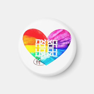 Ahava Love Pride Art Magneet