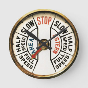 Ahead, Astern Ronde Klok