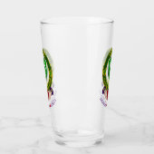 Ahearne Irish Shield & Claddagh Bier Glas (Links)