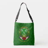 Ahearne Irish Shield & Claddagh Crossbody Tas (Achterkant)