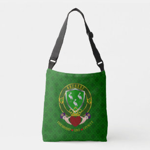 Ahearne Irish Shield & Claddagh Crossbody Tas