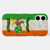 Ahearne Irish Shield & Griffin gepersonaliseerd Case-Mate iPhone Case (Achterkant (horizontaal))