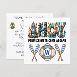 AHEEN TOESTEMMING OM AAN BOORD TE KOMEN KAART