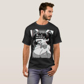 Ahegao lewd anime Lange mouw Shirt en konijn cos (Voorkant volledig)
