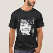 Ahegao T-Shirt Anime Funny Shirts (Voorkant)