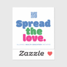 AHEI Verspreid de Liefde Sticker Promo