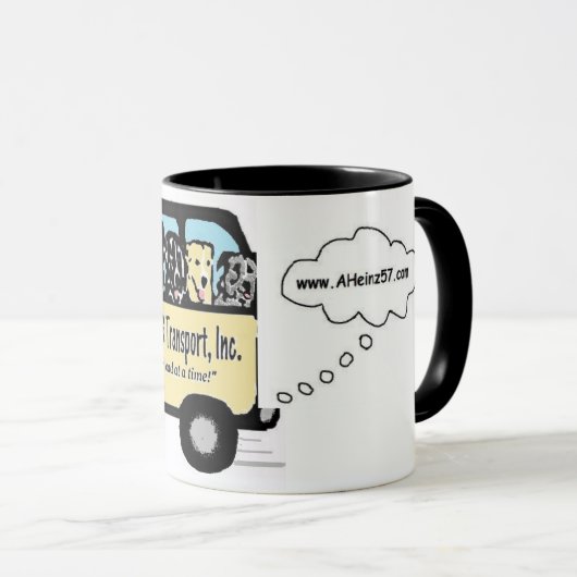 AHeinz57 Pet Rescue & Transport Mok - Gepersonalis (Voorkant rechts)