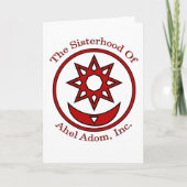 Ahel Adom Kaart (Voorkant)