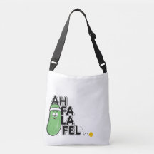 Ahfalafel Pickleball Cross Body Canvas tas