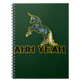ahh ja unicorn notitieboek (Voorkant)