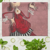 Ahh schat... theedoek (Gevouwen)