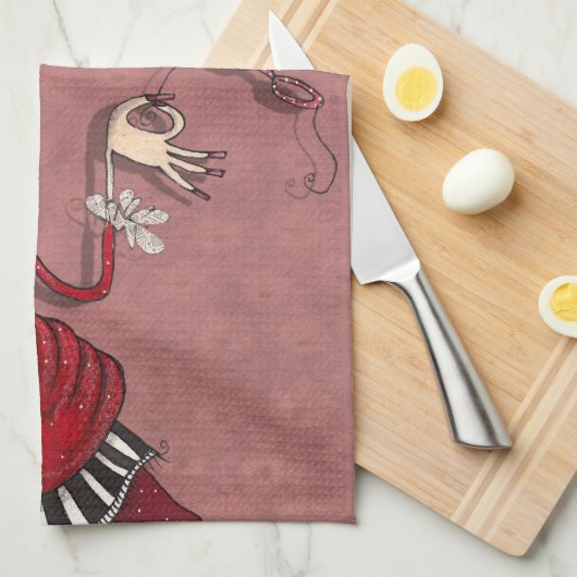 Ahh schat... theedoek (Quarter Fold)