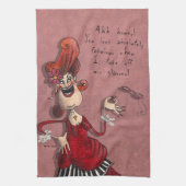 Ahh schat... theedoek (Verticaal)