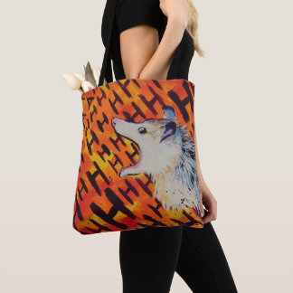 AHH Screaming angstgevoelens Tote Bag