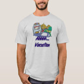 Ahh Vacation Camping T-shirt (Voorkant)
