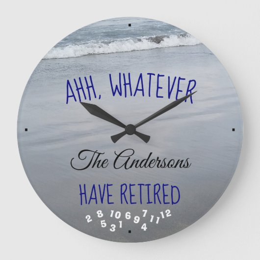 Ahh wat een familienaam ook maar heeft begeten grote klok (Voorkant)