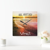 Ahh, wat ik ook ben in de gevangenis. vierkante klok (Huis)