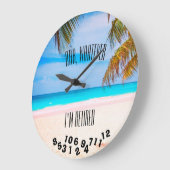 Ahh, wat ik ook ben, of een Gezegde strand.  Grote Klok (Hoek)