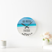 Ahh, wat ik ook ben, tropisch strand Funny. Ronde Klok (Huis)