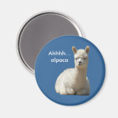 Ahhh Alpaca Magneet (Voorkant / Achterkant)