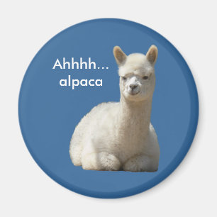 Ahhh Alpaca Magneet