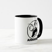 Ahhh! Rage Face Meme Coffee Mok (Voorkant rechts)