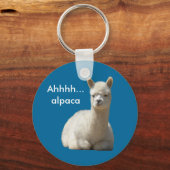 Ahhhh Alpaca Sleutelhanger (Voorkant)