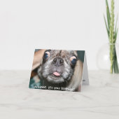 AHHHH! Het is jouw verjaardag! Verjaardag Kaart (Voorkant)