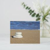 Ahhhhh! - De strand Briefkaart (Staand voorkant)